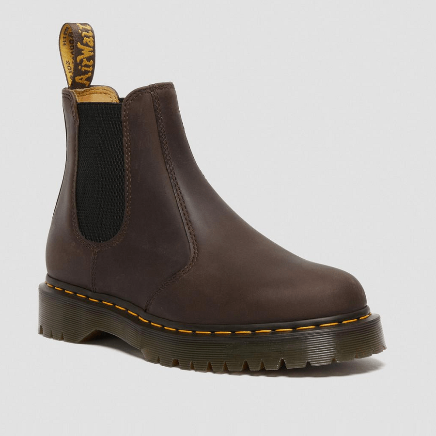 Giày Dr.Martens 2976 Bex Crazy Horse 'Brown' 27896201 - Ảnh 3