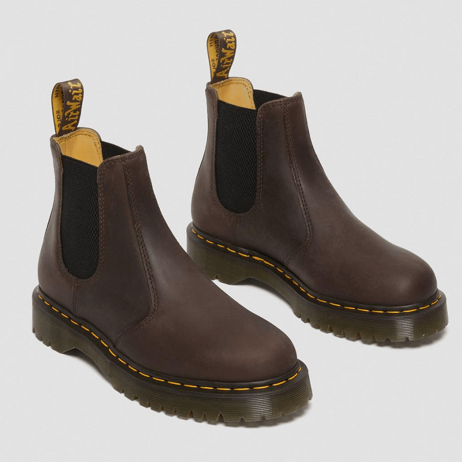 Giày Dr.Martens 2976 Bex Crazy Horse 'Brown' 27896201 - Ảnh 4