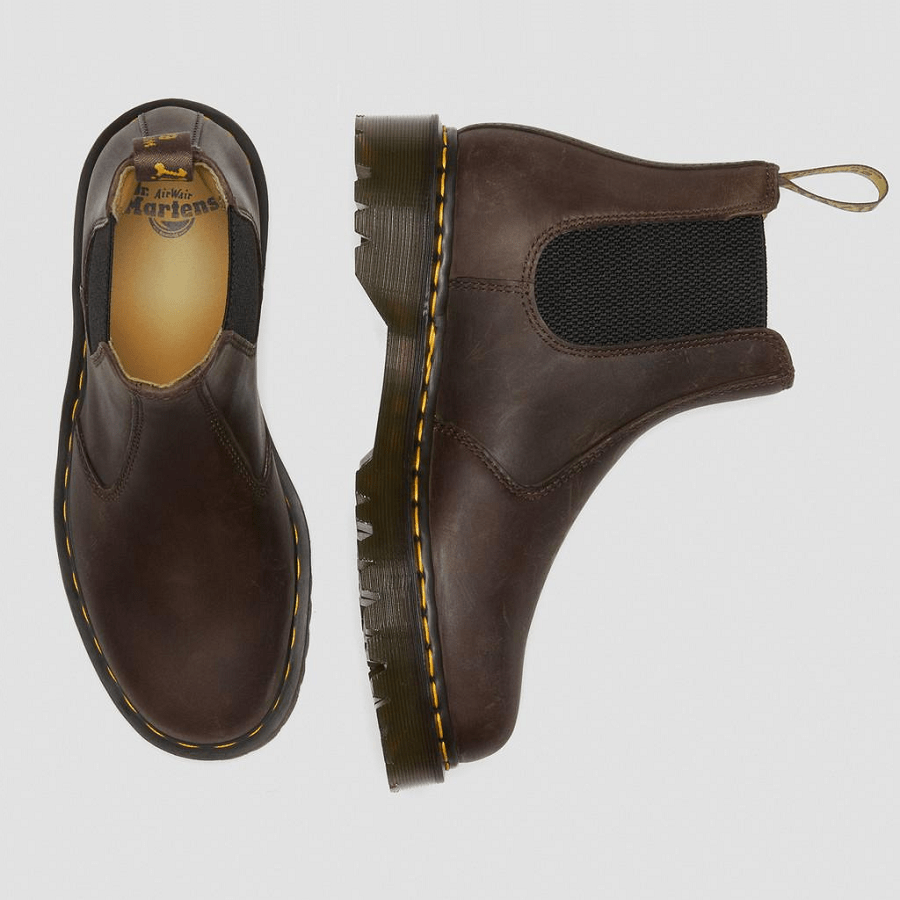Giày Dr.Martens 2976 Bex Crazy Horse 'Brown' 27896201 - Ảnh 6