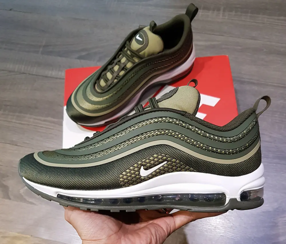 Giày Nike Air Max 97 Ultra 17 GS ‘Cargo Khaki’ 917998-300 - Ảnh 3