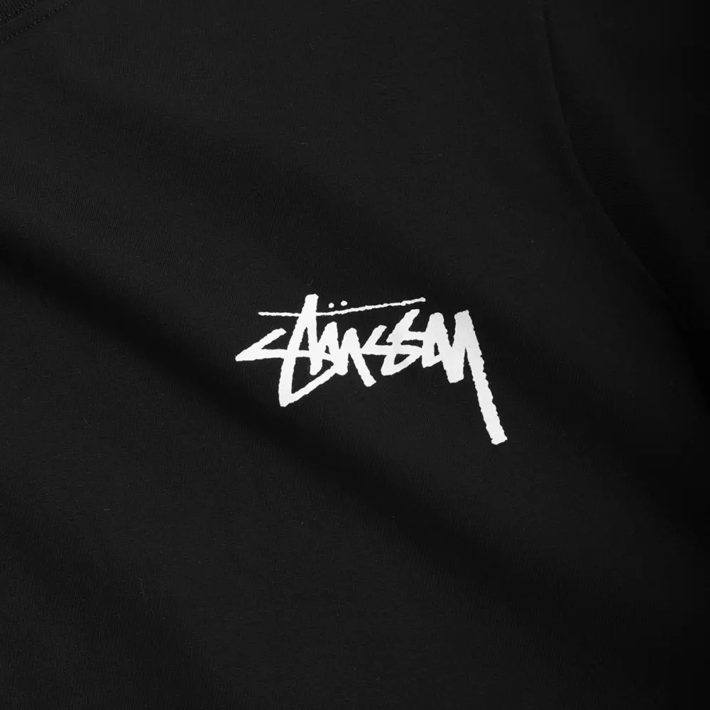Áo Stussy Big Hippo T-shirt 'Black' - Ảnh 5