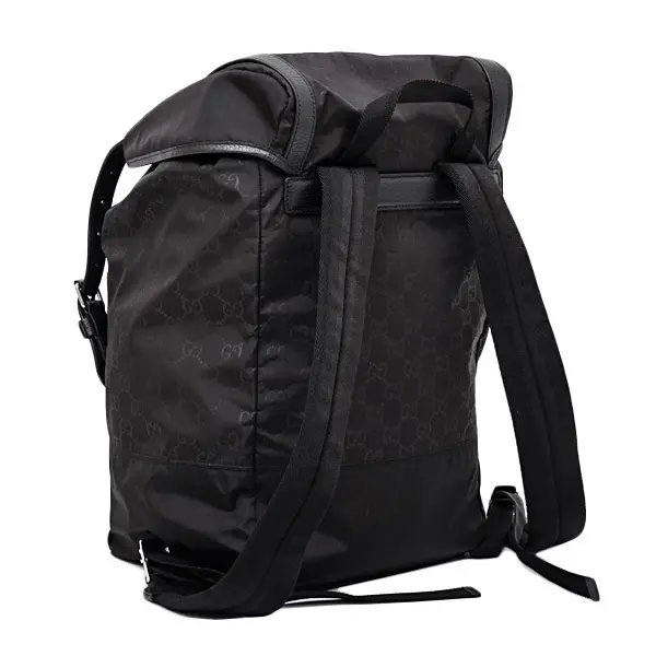 Balo Gucci Backpack Fabric Black 510336 K28CN 1000 - Ảnh 4