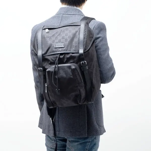 Alternative view of Balo Gucci Backpack Fabric Black 510336 K28CN 1000