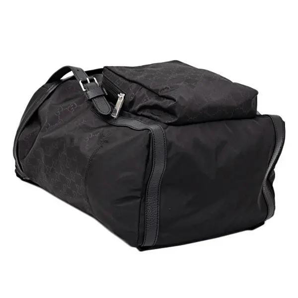 Balo Gucci Backpack Fabric Black 510336 K28CN 1000 - Ảnh 5