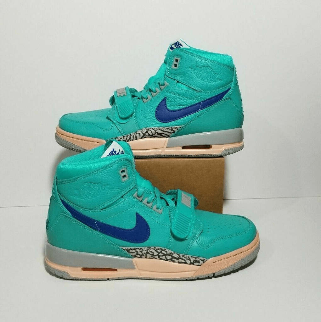 Giày Nike Jordan Legacy 312 GS 'Hyper Jade' AT4040-348 - Ảnh 4