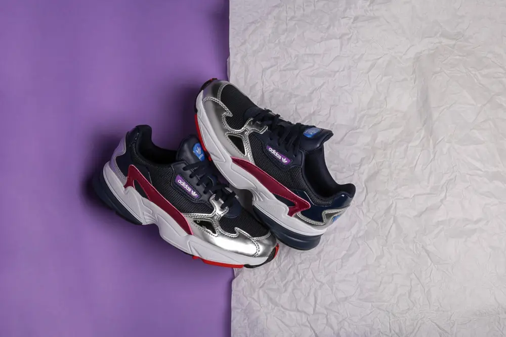 Giày Adidas Falcon 'Silver Metallic' CG6213 - Ảnh 6