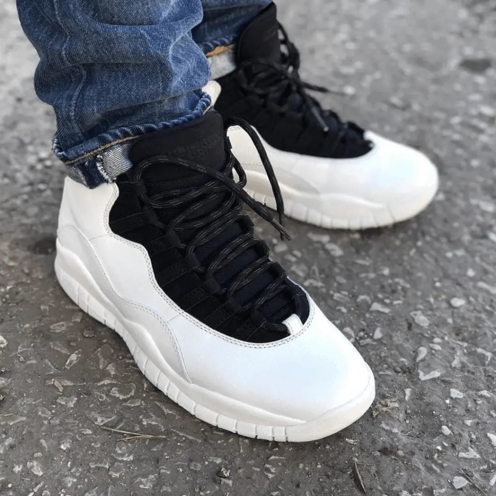 Giày Nike Air Jordan 10 Retro BG 'I'm Back' 310806-104 - Ảnh 8