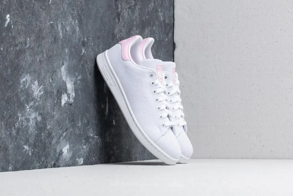 Giày Adidas Orginials Stan Smith Cloud White Pink FW2714 - Ảnh 5