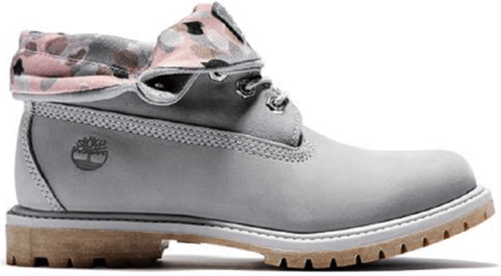 Giày Timberland Mid Grey Nubuck Leather Boot A2MEJ050