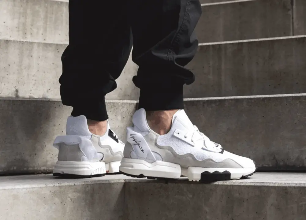 Giày Adidas Y-3 ZX Torsion 'Footwear White' EF2625 - Ảnh 4