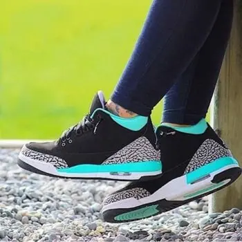 Giày Nike Air Jordan 3 Retro GG 'Black Mint' 441140-045 - Ảnh 6