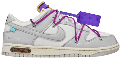 Giày Nike Off-White x Dunk Low 'Lot 28 of 50' DM1602-111