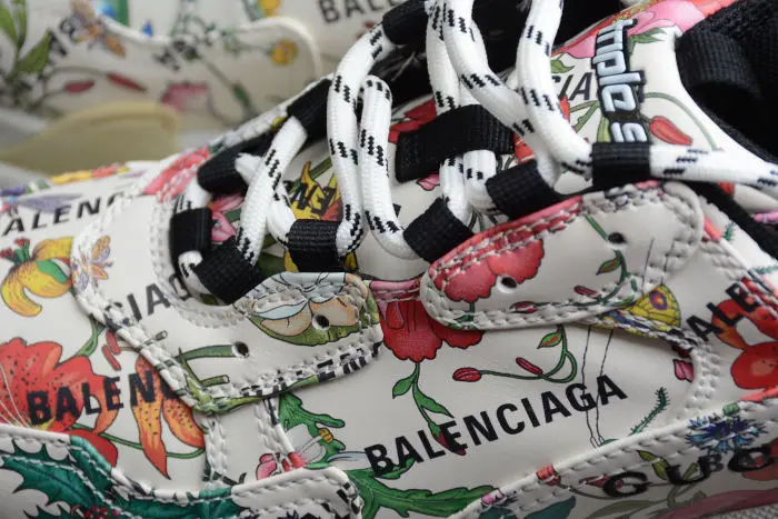 Giày Gucci x Balenciaga Triple S 'Flora Print' 677195-UL110-8461 - Ảnh 5
