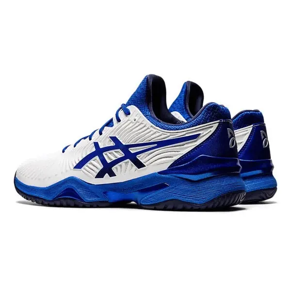 Giày Tennis Asics Court FF Novak 'White Blue' 1041A089-101 - Ảnh 3