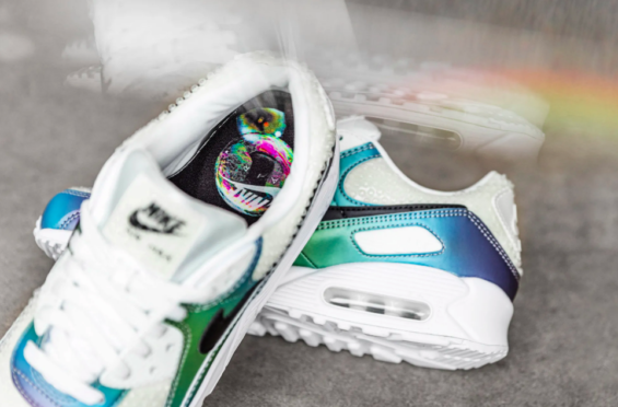 Giày Nike Air Max 90 'Bubble Pack' CT9631-100 - Ảnh 2
