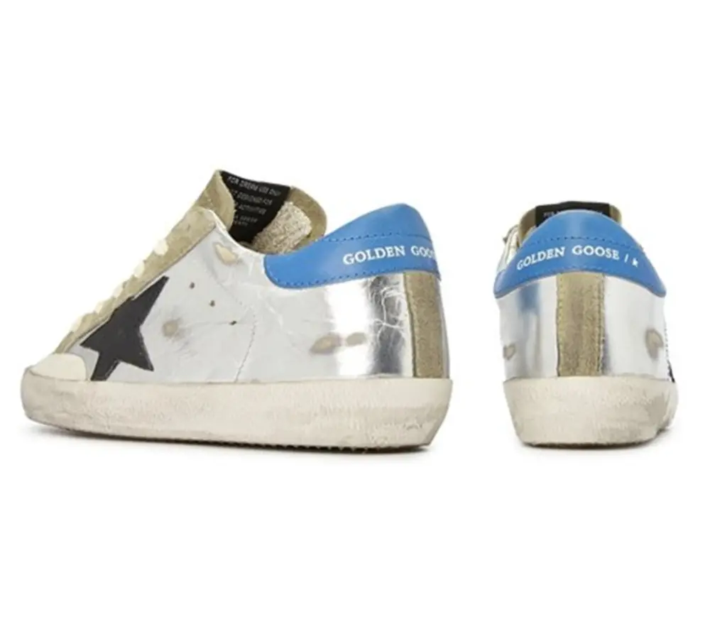 Giày Golden Goose Superstar 'Silver' GWF00107-F002726-81586 - Ảnh 5
