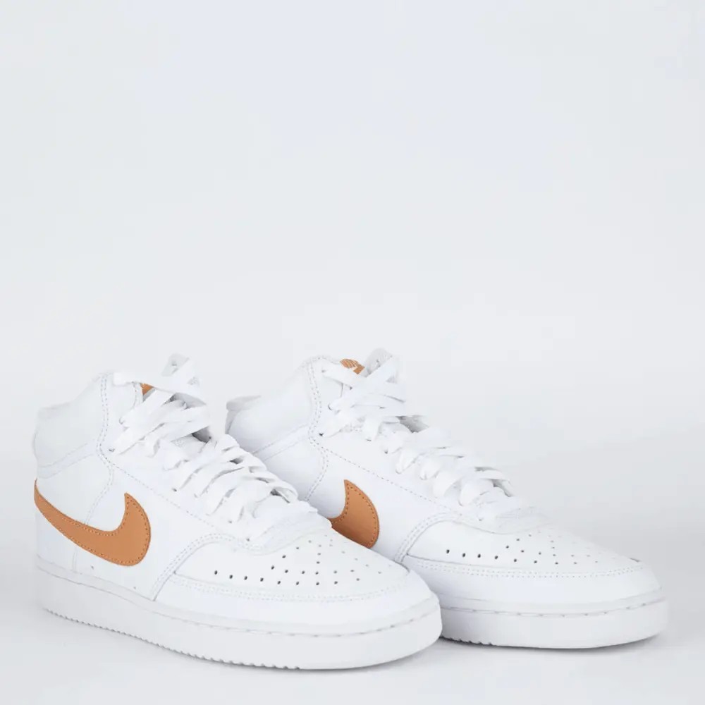 Giày Nike Court Vision Mid Wmns Shoe 'White' CD5436-100 - Ảnh 4