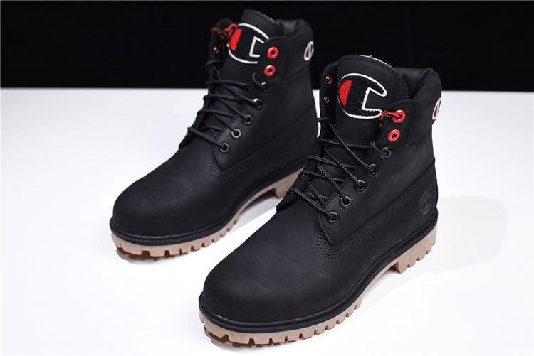 Giày Timberland Champion x 6 Inch Luxe Premium 'Black' TB0A1UCR-001 - Ảnh 3