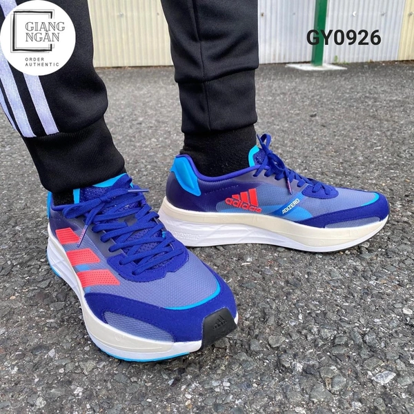Giày Adidas Adizero Boston 10 M 'Indigo Blue Turbo' GY0926 - Ảnh 6