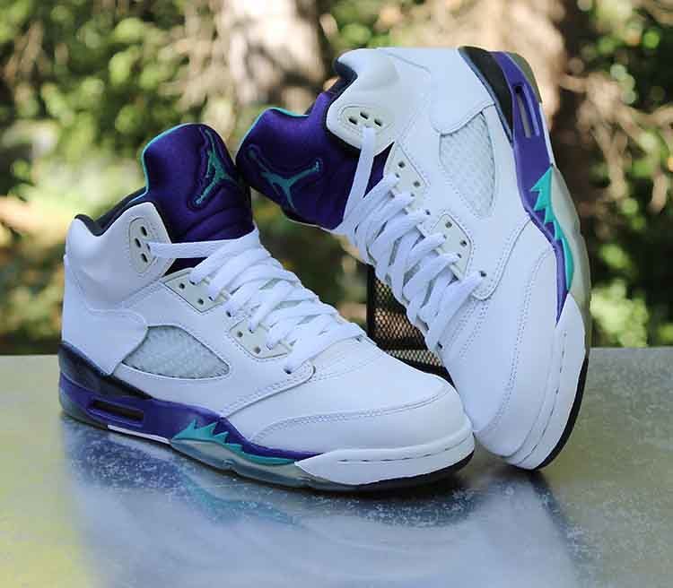 Giày Air Jordan 5 Retro 'Grape' 2013 136027-108 - Ảnh 4