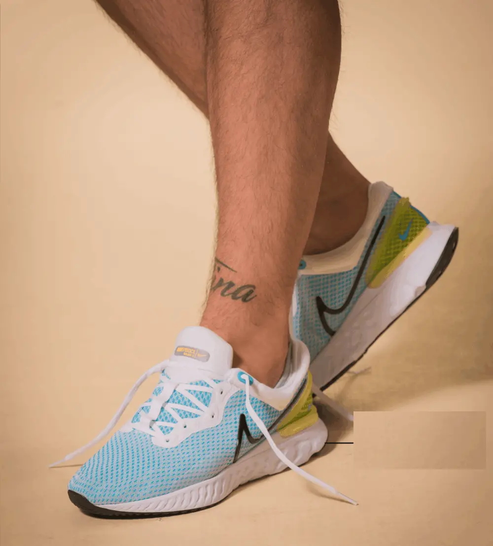 Giày Nike React Miler 3 'Blue White' DD0490-100 - Ảnh 4