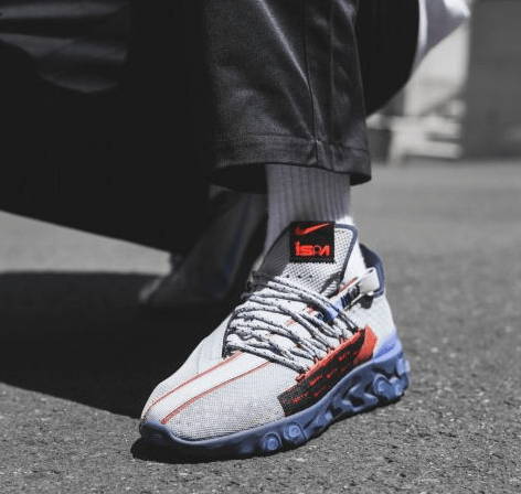 Giày Nike React Runner ISPA Wolf Grey Dusty Peach CT2692-001 - Ảnh 5