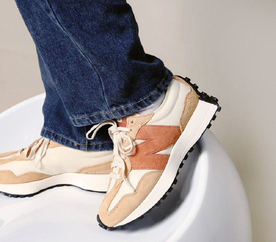 Giày New Balance 327 'Macadamia Nut' MS327WC - Ảnh 5