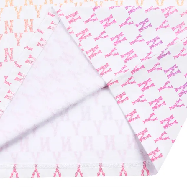 Alternative view of Áo MLB Monogram Pink Gradation T Shirts New York Yankees 31TSMC131-50R