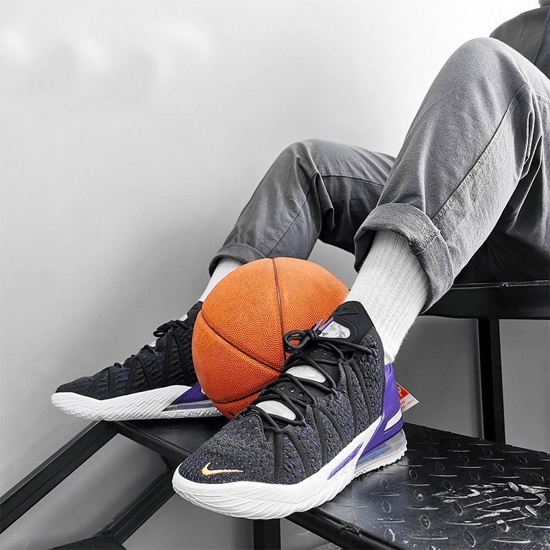 Giày Nike LeBron 18 EP 'Lakers' CQ9284-004 - Ảnh 3