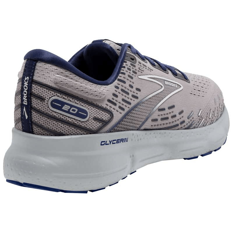 Giày Brooks Glycerin 20 Alloy Grey Blue Depths 110382-070 - Ảnh 4