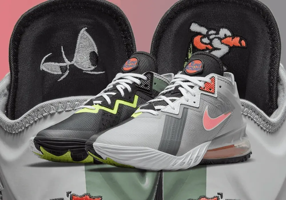 Giày Nike Space Jam x LeBron 18 Low 'Bugs x Marvin' CV7562-005 - Ảnh 4