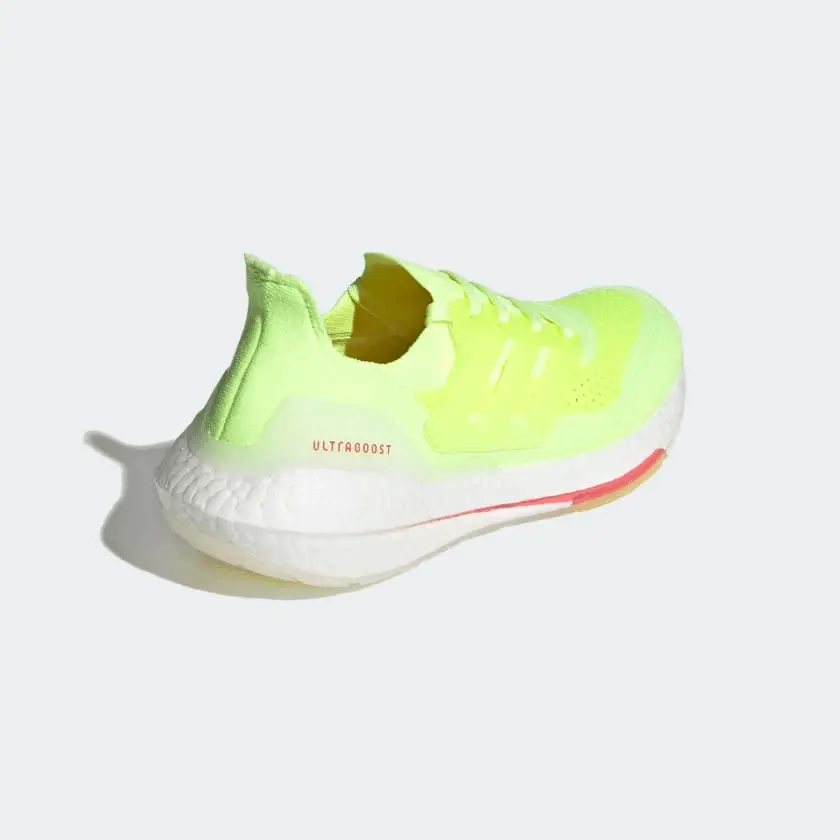 Alternative view of Giày Adidas Ultraboost 21 W 'Hi-Res Yellow' FY0398
