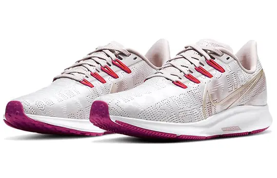 Alternative view of Giày Nike Wmns Air Zoom Pegasus 36 Premium 'Vast Grey Fire Pink' BQ5403-004