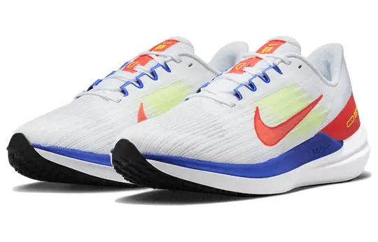 Giày Nike Air Winflo 9 'White Racer Blue Crimson' DX3355-100 - Ảnh 9