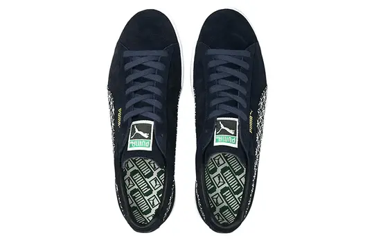 Alternative view of Giày Puma Suede Vintage Sashiko 'Navy' 381166-02