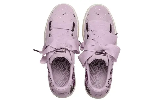 Alternative view of Giày Puma Suede Heart Digit 'Pink' 367027-02