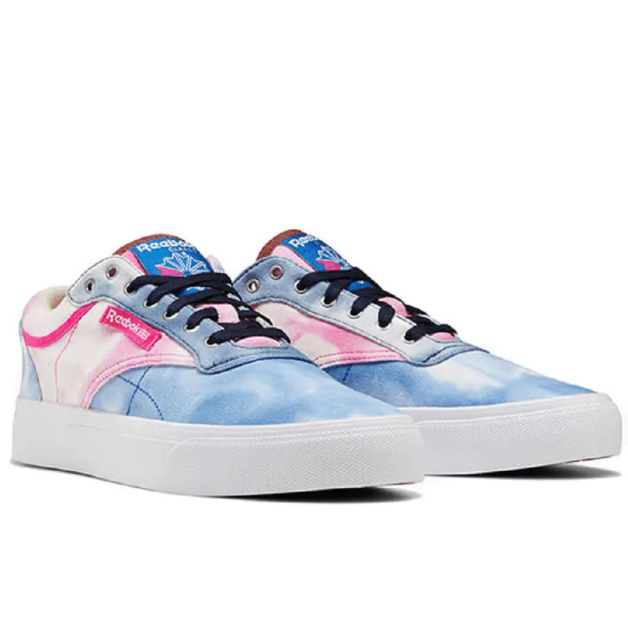 Alternative view of Giày Reebok Club C Coast ‘Tie Dye Blue Proud Pink’ G57844