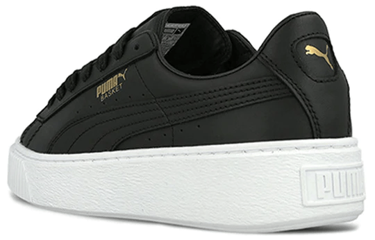 Giày Puma Wmns Basket Platform Core 'Black Gold' 364040-03 - Ảnh 5
