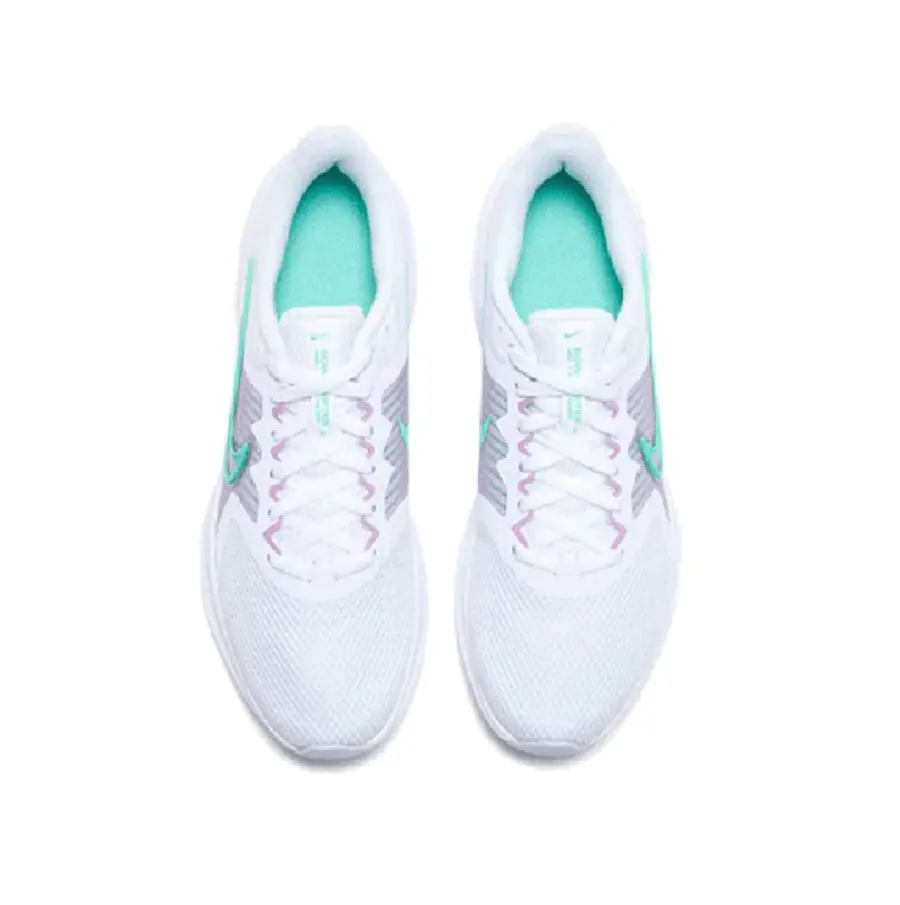 Giày Nike Downshifter 11 'White Signal Green' CW3413-101 - Ảnh 3