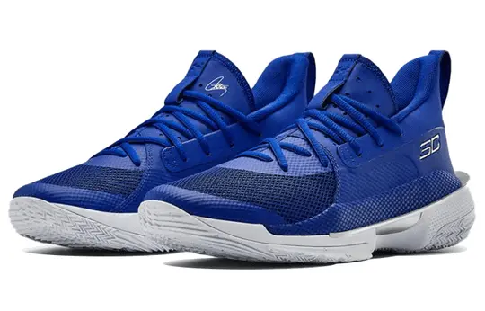 Alternative view of Giày Under Armour Curry 7 'Royal' 3023838-407