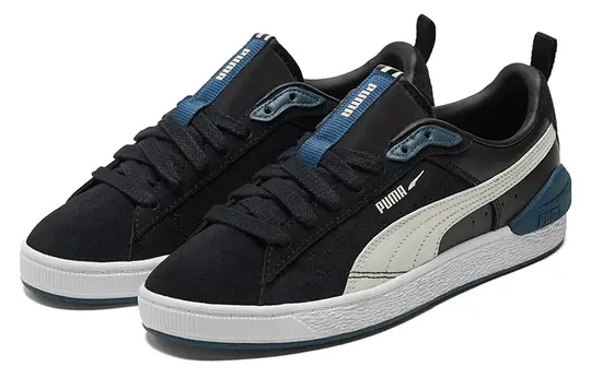Alternative view of Giày Puma Suede Bloc Padded 'Black' 384187-01
