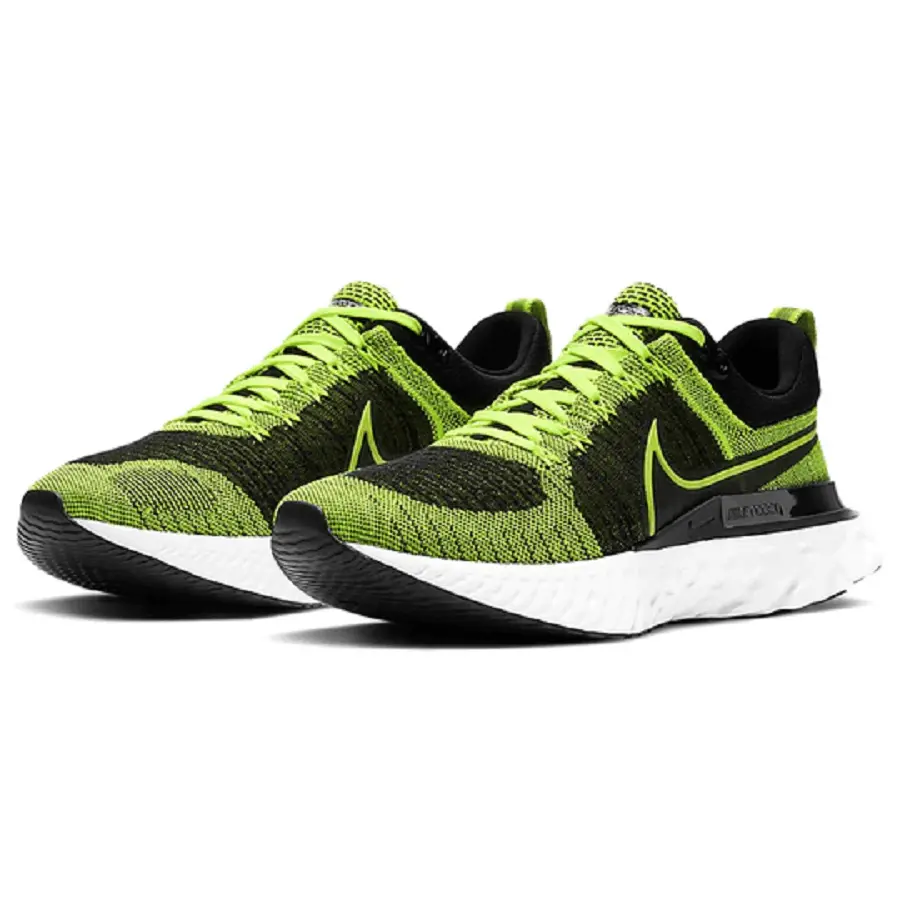 Giày Nike React Infinity Run Flyknit 2 'Volt Black' CT2357-700 - Ảnh 4