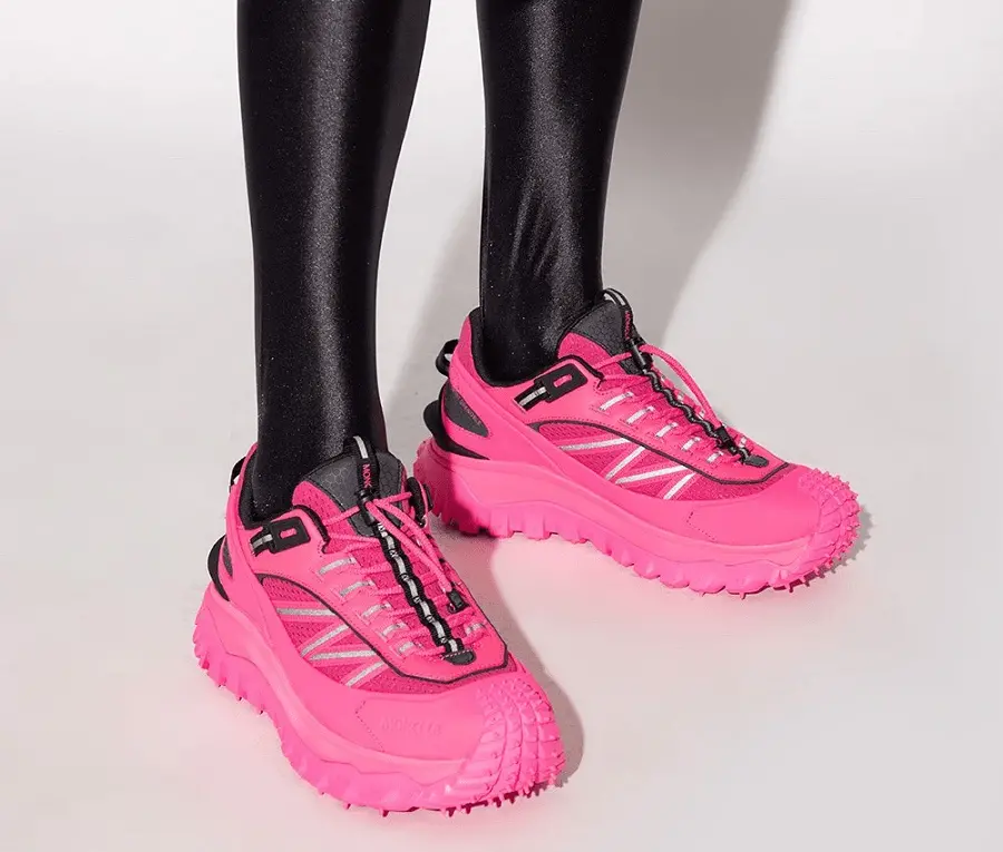 Alternative view of Giày Moncler Trailgrip trainers 'Black Pink' I10984M00010M2670P49