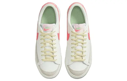 Giày Nike Blazer Low '77 GS 'White Pink Gaze' DA4074-112 - Ảnh 6