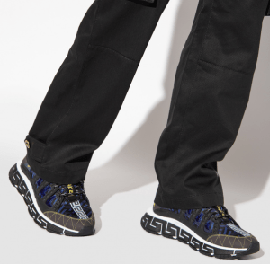 Alternative view of Giày Versace Trigreca Trainers 'Black Navy' DSU8094-1A01760-6N050