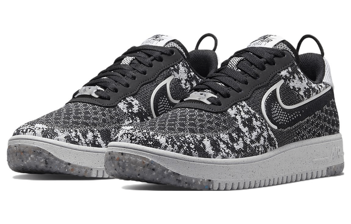 Giày Nike Air Force 1 Crater Flyknit Oreo DM0590-001 - Ảnh 2