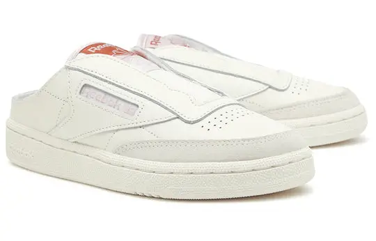 Giày Reebok Club C Laceless Mule ‘White’ GZ5319 - Ảnh 6
