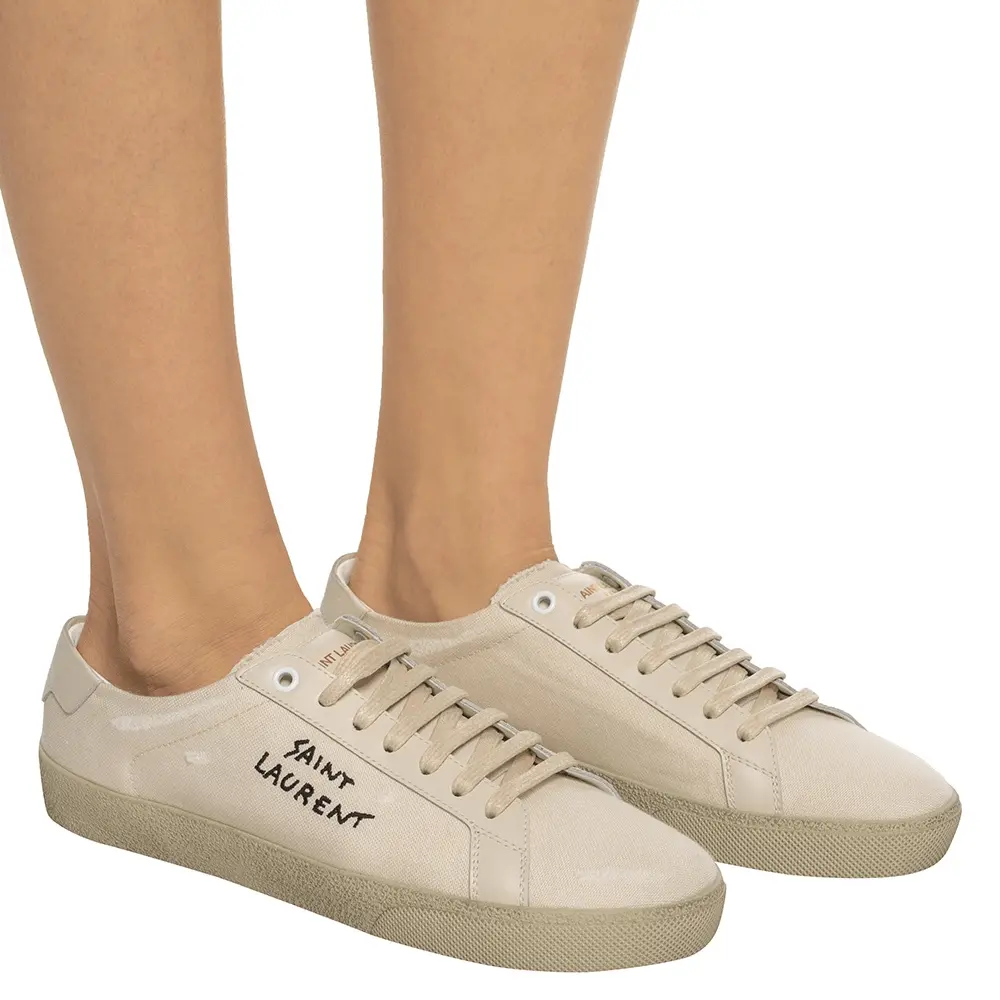 Giày Saint Laurent Court Classic SL-06 'Cream' 610648-GUP10-9113 - Ảnh 2
