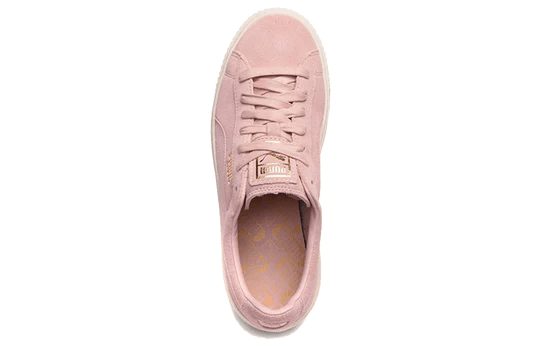Giày Puma Suede Platform Satin 'Silver Pink' 365828-03 - Ảnh 7