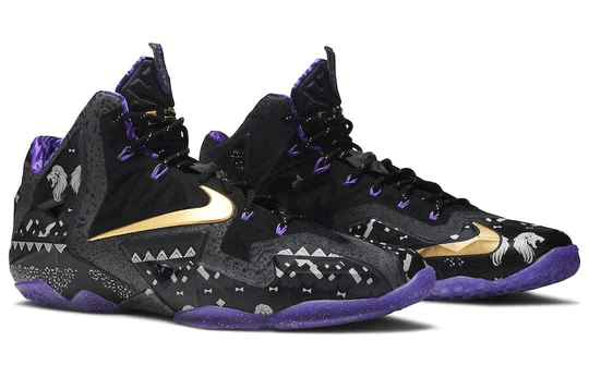 Giày Nike LeBron 11 'BHM' 646702-001 - Ảnh 4